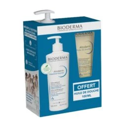 Bioderma COFFRET - Atoderm Intensive Baume Ultra-Apaisant 500ml + Atoderm Huile De Douche Ultra-Nourrissante Anti-Irritations 100ml Offerte