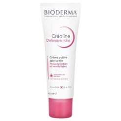 Bioderma CREALINE - Défensive Riche Crème Active Apaisante - Peaux Sensibles, 40ml