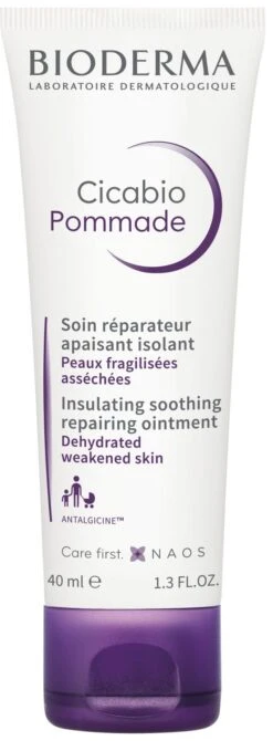 Bioderma CICABIO POMMADE - Soin Réparateur Et Apaisant - Peaux Fragilisées, 40ml