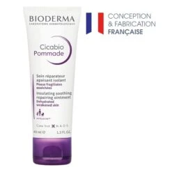 Bioderma CICABIO POMMADE - Soin Réparateur Et Apaisant - Peaux Fragilisées, 40ml -Bioderma cicabio pommade 40ml mif 3401399545405