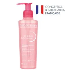Bioderma CREALINE - Gel Moussant Nettoyant Et Apaisant Micellaire - Peaux Sensibles, 200ml -Bioderma cr aline gel moussant 200ml mif 3701129800041