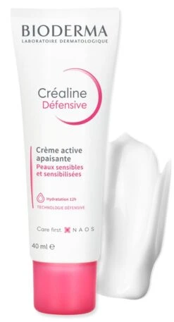 Bioderma CREALINE - Défensive Crème Active Apaisante - Peaux Sensibles, 40ml