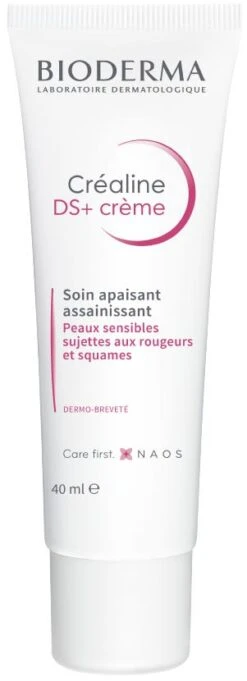 Bioderma CREALINE DS+ - Crème - Soin Apaisant Et Assainissant - Peaux Sensibles, 40ml