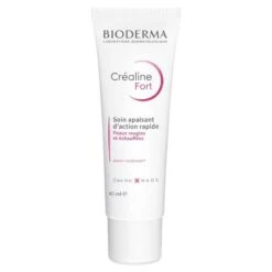 Bioderma CREALINE FORT - Soin Apaisant D'Action Rapide - Peaux Rougies Et Echauffées, 40ml