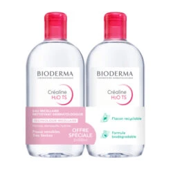 Bioderma Créaline T.S. H2O Eau Micellaire, 2X500ml
