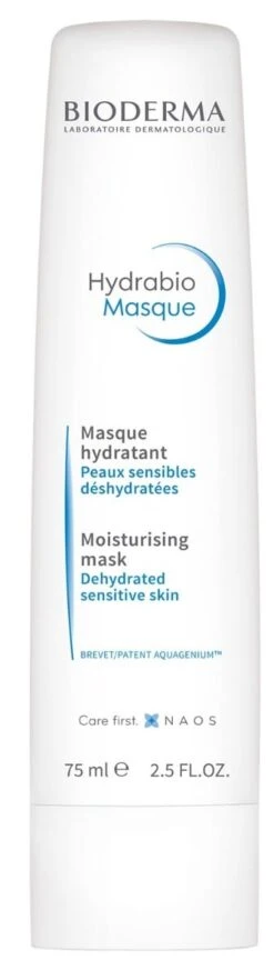 Bioderma HYDRABIO - Masque Hydratant - Visage - Peaux Sensibles Déshydratées, 75ml