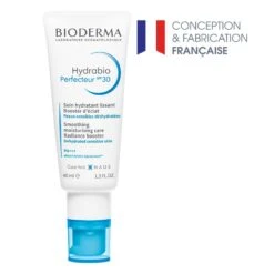 Bioderma HYDRABIO - Soin Hydratant Lissant Booster D'Eclat SPF30 - Peaux Sensibles Déshydratées, 40ml -Bioderma hydrabio perfecteur 40ml mif 3401329447977