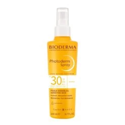 Bioderma PHOTODERM - Spray Solaire Invisible SPF30 - Visage Et Corps - Peaux Sensibles, 200ml
