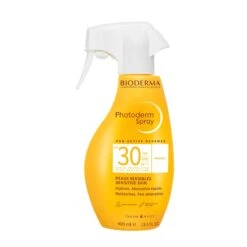 Bioderma PHOTODERM - Spray Solaire Invisible SPF30 - Visage Et Corps - Peaux Sensibles, 400ml
