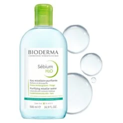 Bioderma SEBIUM H2O - Eau Micellaire Nettoyante Et Purifiante - Visage - Peaux Mixtes à Grasses, 500ml -Bioderma sebium h2o f500ml 3401575645851 1